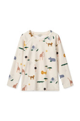 Liewood  Plavecké tričko s dlouhým rukávem  Noah Printed Longsleeve Swim Tee