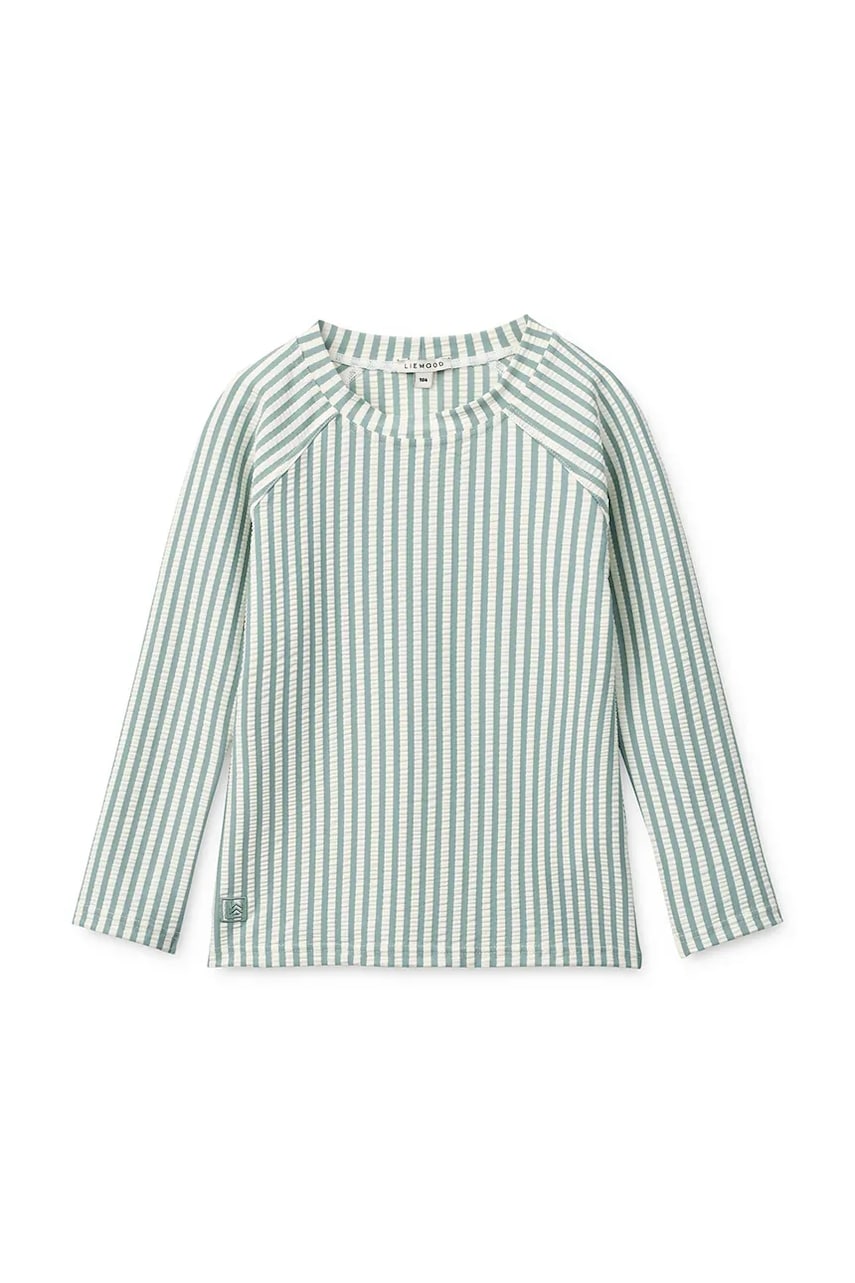 Liewood  plážové tričko s dlouhým rukávem dětské Noah Seersucker Longsleeve Swim Tee