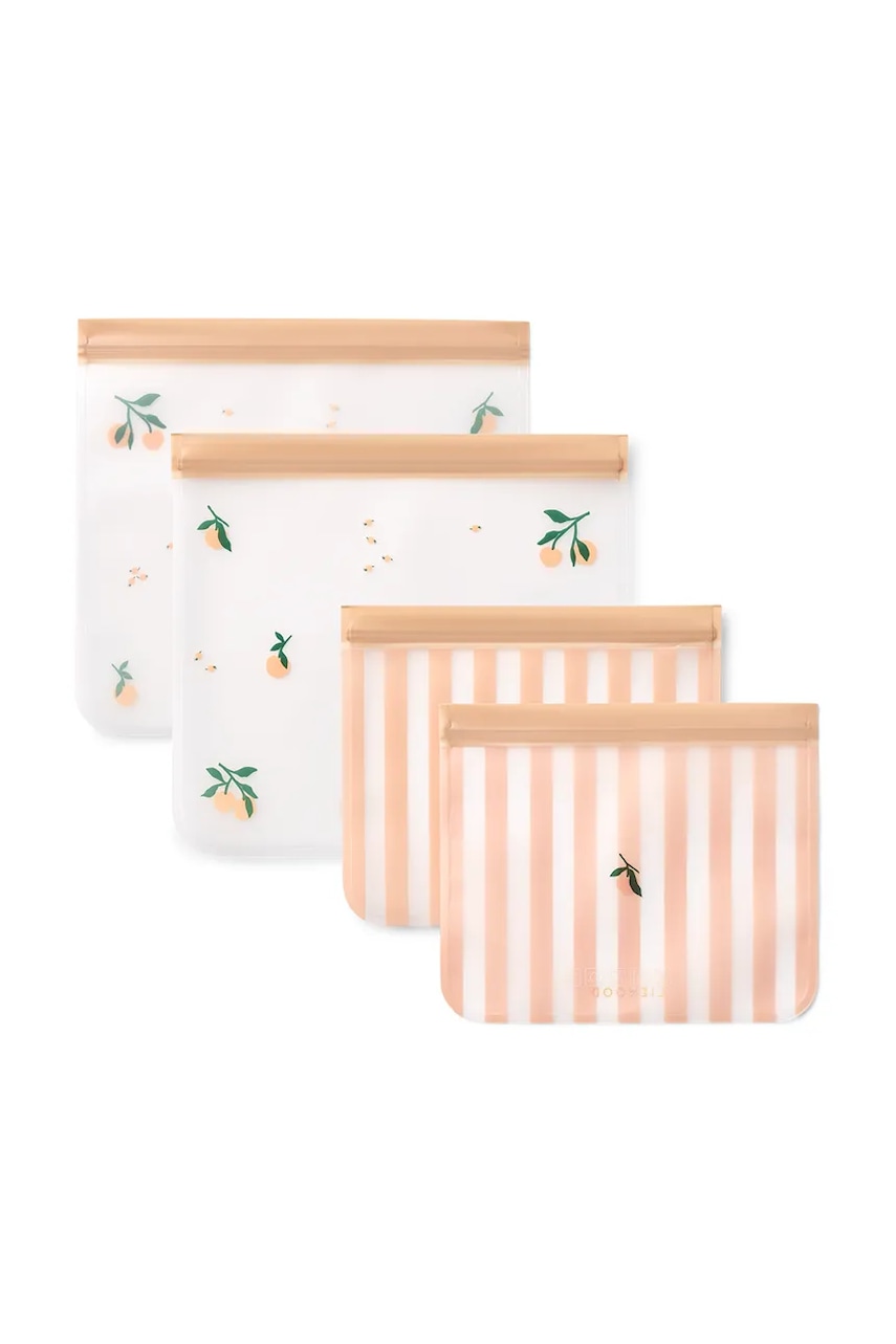 Liewood  Potravinové pytlíky  Rebus Reusable Food Bags 4-pack