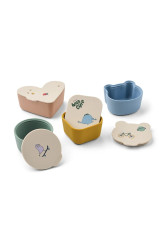 Liewood  sada krabiček dětská Toto Snack Box 4-pack