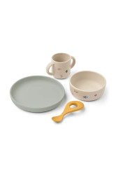 Liewood  sada nádobí dětská Vivi Printed Tableware Set