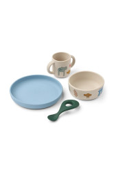 Liewood  sada nádobí dětská Vivi Printed Tableware Set