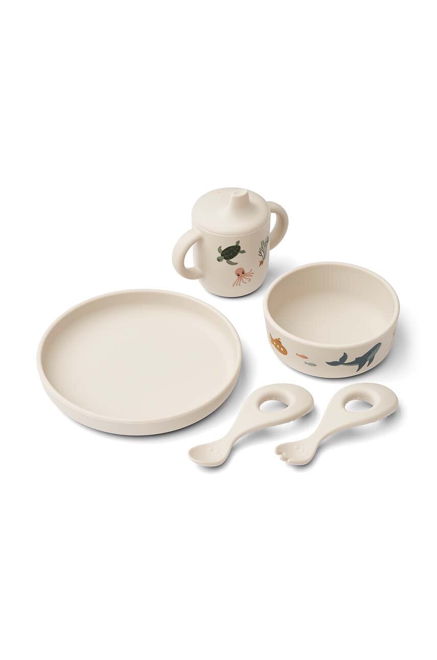 Liewood  Sada pro miminko  Ryle Printed Tableware Set