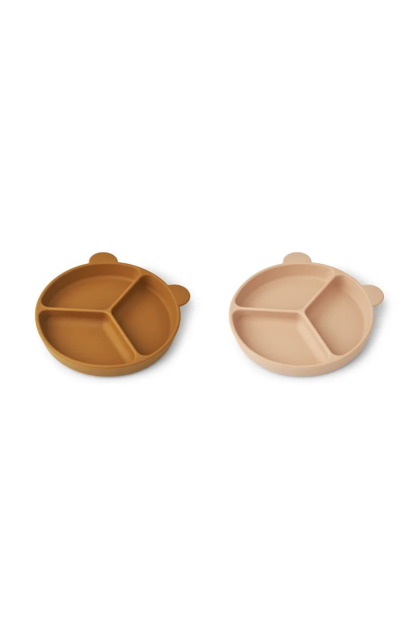 Liewood  Sada talířů  Stacy Divider Suction Plate 2-pack