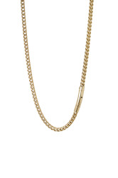 Liu Jo Pánský pozlacený náhrdelník z oceli MLJ685