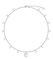 Liu Jo Půvabný náhrdelník se syntetickými perlami LJ3018