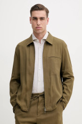 Lněná bunda BOSS
