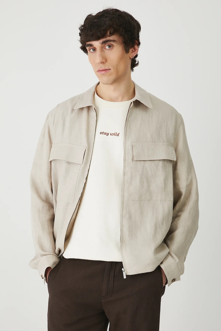 Lněná bunda Medicine