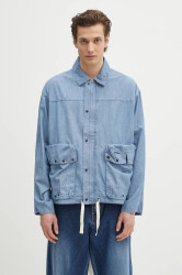 Lněná košile Barbour Barbour Durham Chambray Casual Jacket