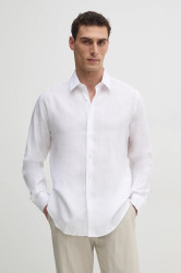 Lněná košile Karl Lagerfeld