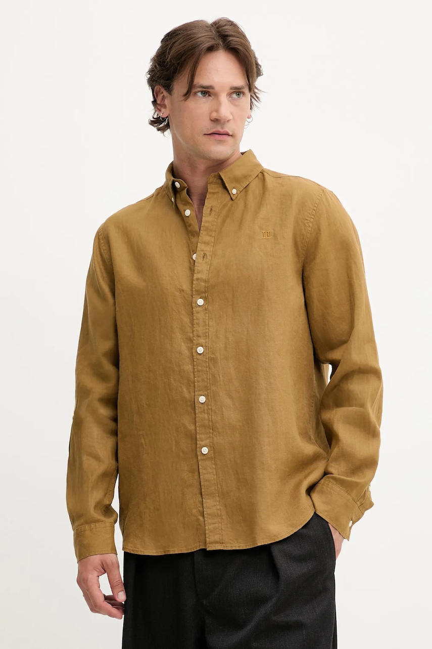 Lněná košile Les Deux Konrad