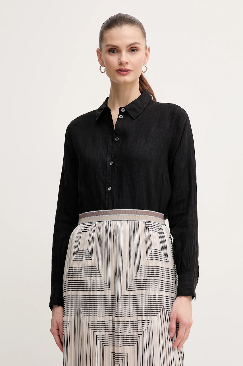 Lněná košile Mos Mosh