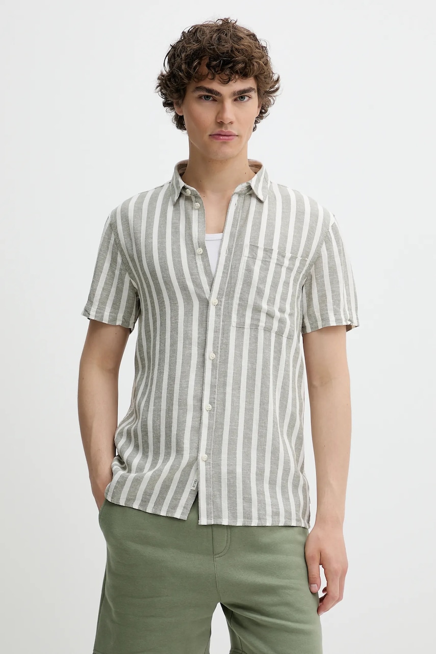 Lněná košile Solid FRIED