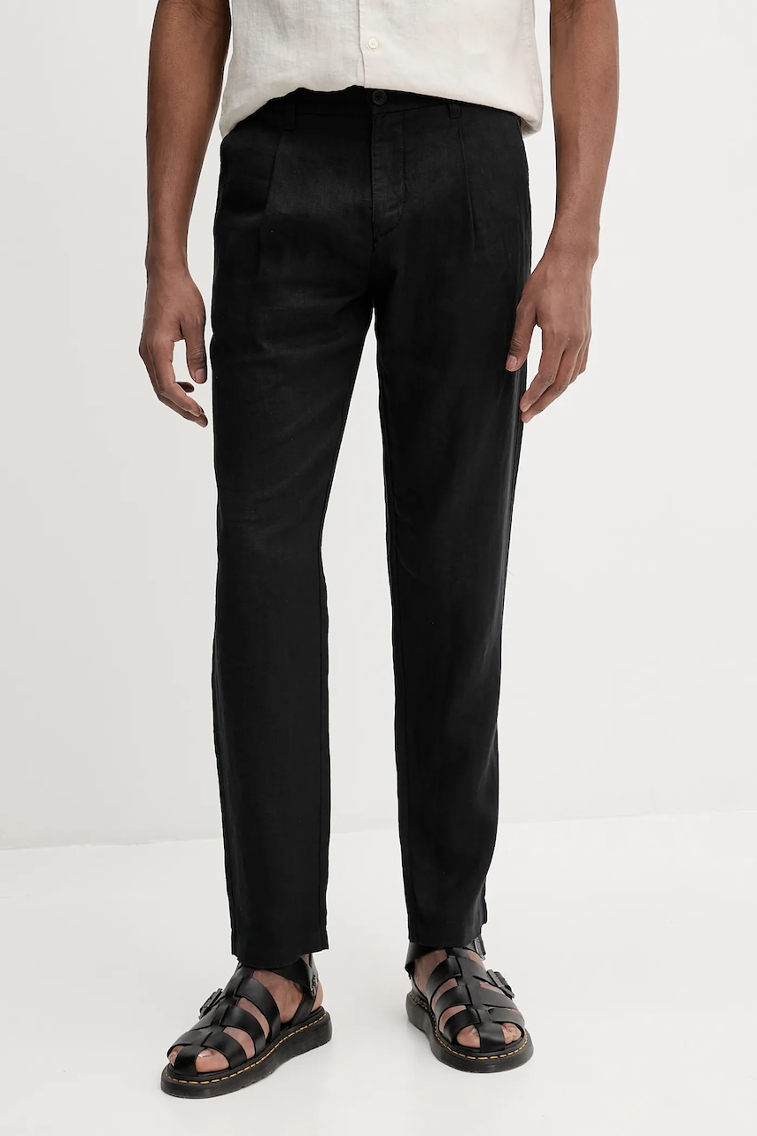 Lněné kalhoty Marc O'Polo