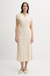 Lněné šaty Pedro del Hierro