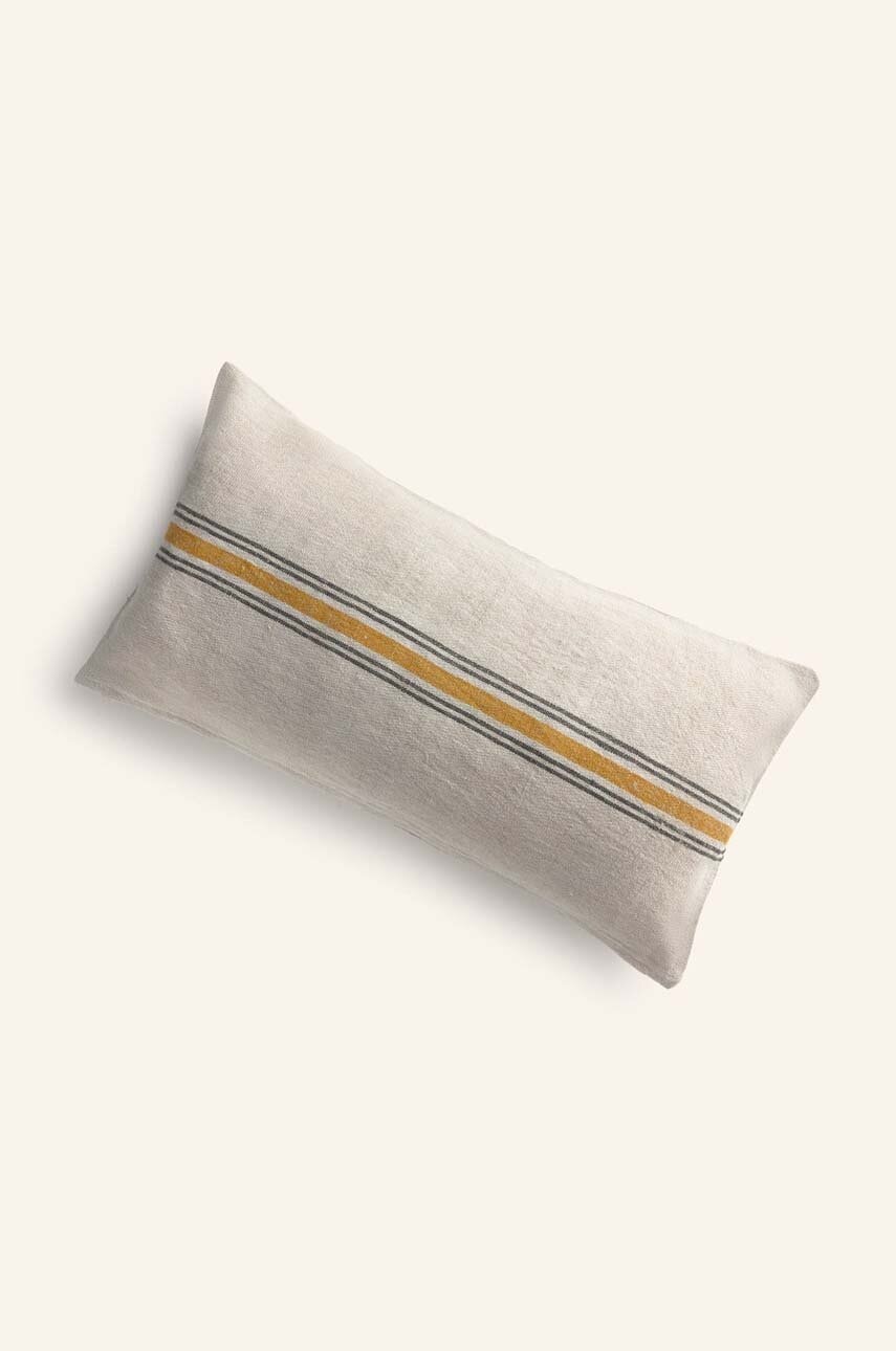 Lněný povlak na polštář Calma House Golfet 30 x 60 cm