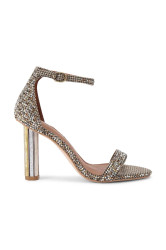 Lodičky Kurt Geiger London Perspex Heel Sandal zlatá barva, 4726940609