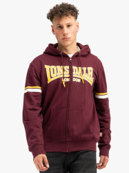 Lonsdale Herren Kapuzensweatjacke mit Reißverschluss normale Passform