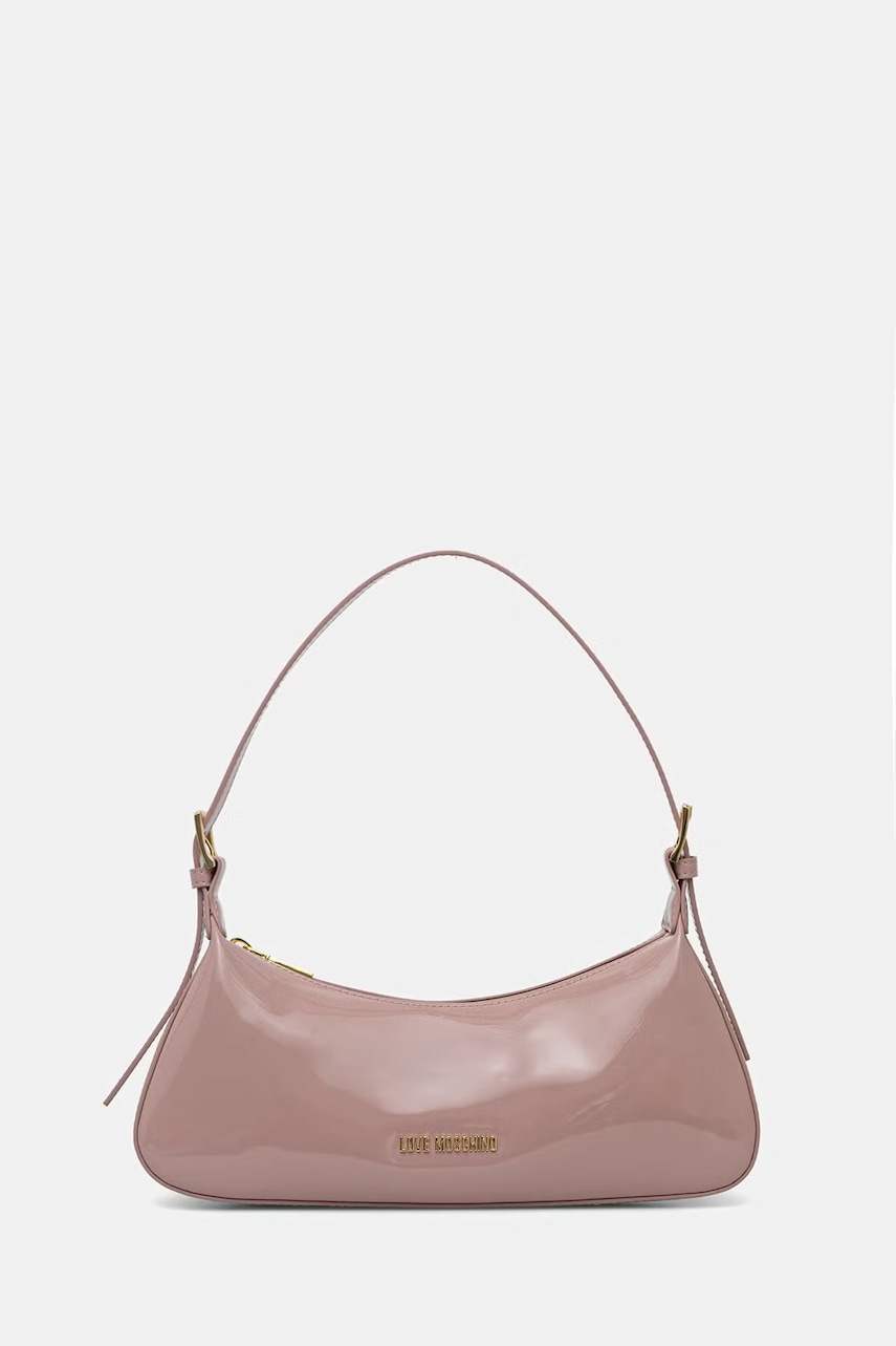 Love Moschino baguette kabelka dámská z imitace kůže