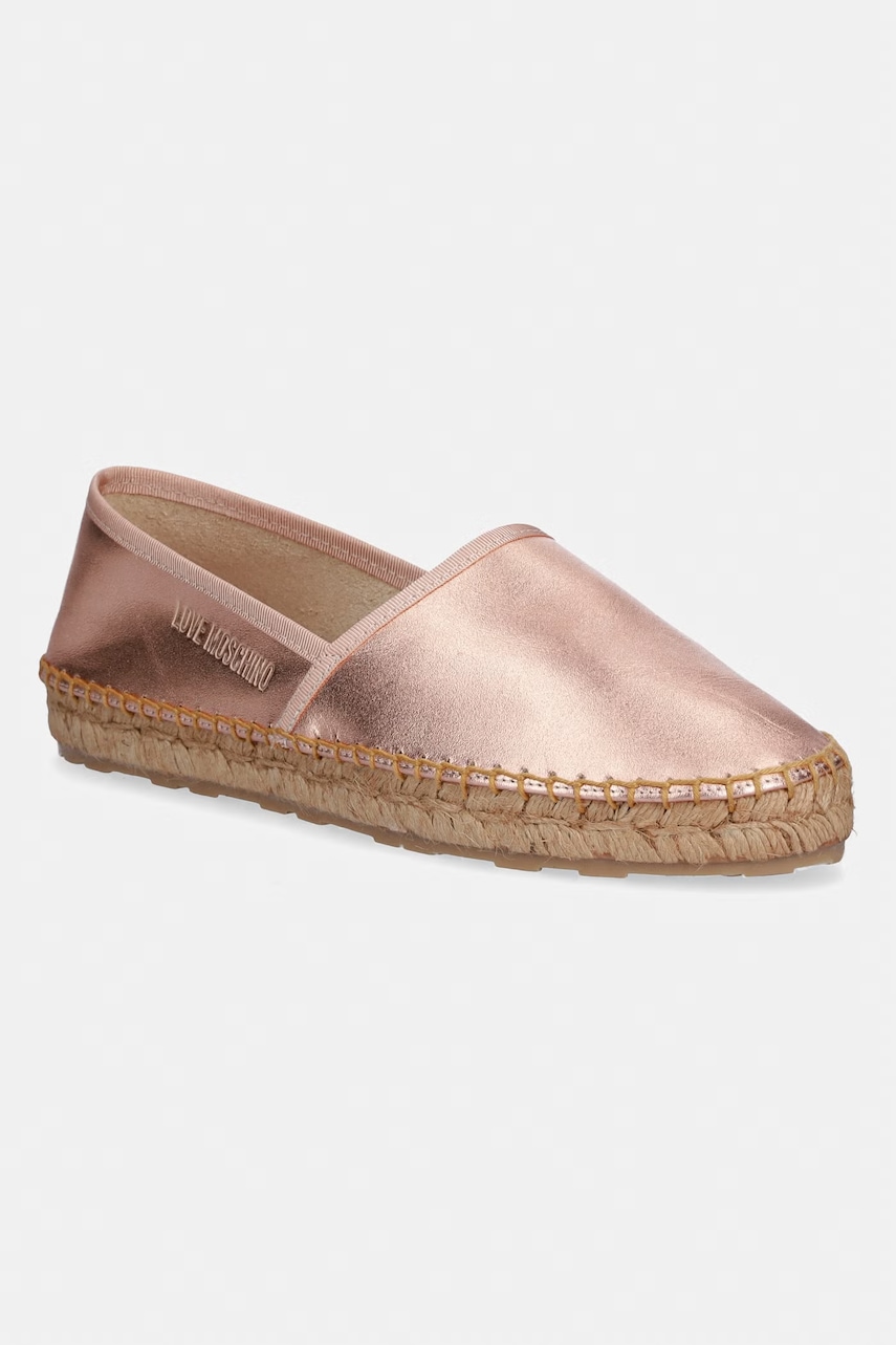 Love Moschino  espadrily dámské kožené