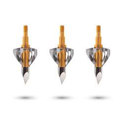 Lovecký hrot inSPORTline Hexmex 3ks zlatá