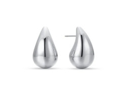 Luca Barra Ocelové náušnice Tear Drop OK1369