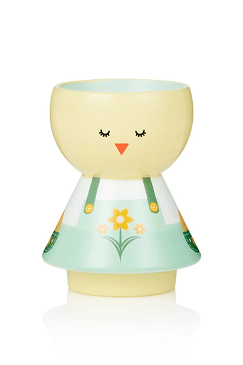 Lucie Kaas  stojan na vejce z bukového dřeva BORDFOLK - Chirpy 7 cm