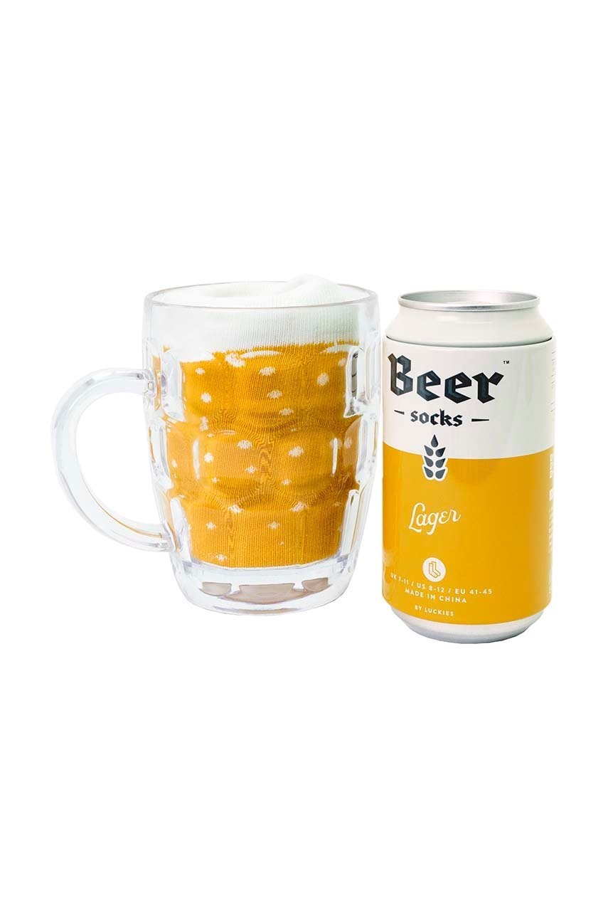 Luckies of London  Ponožky v konzervě  Lager Beer