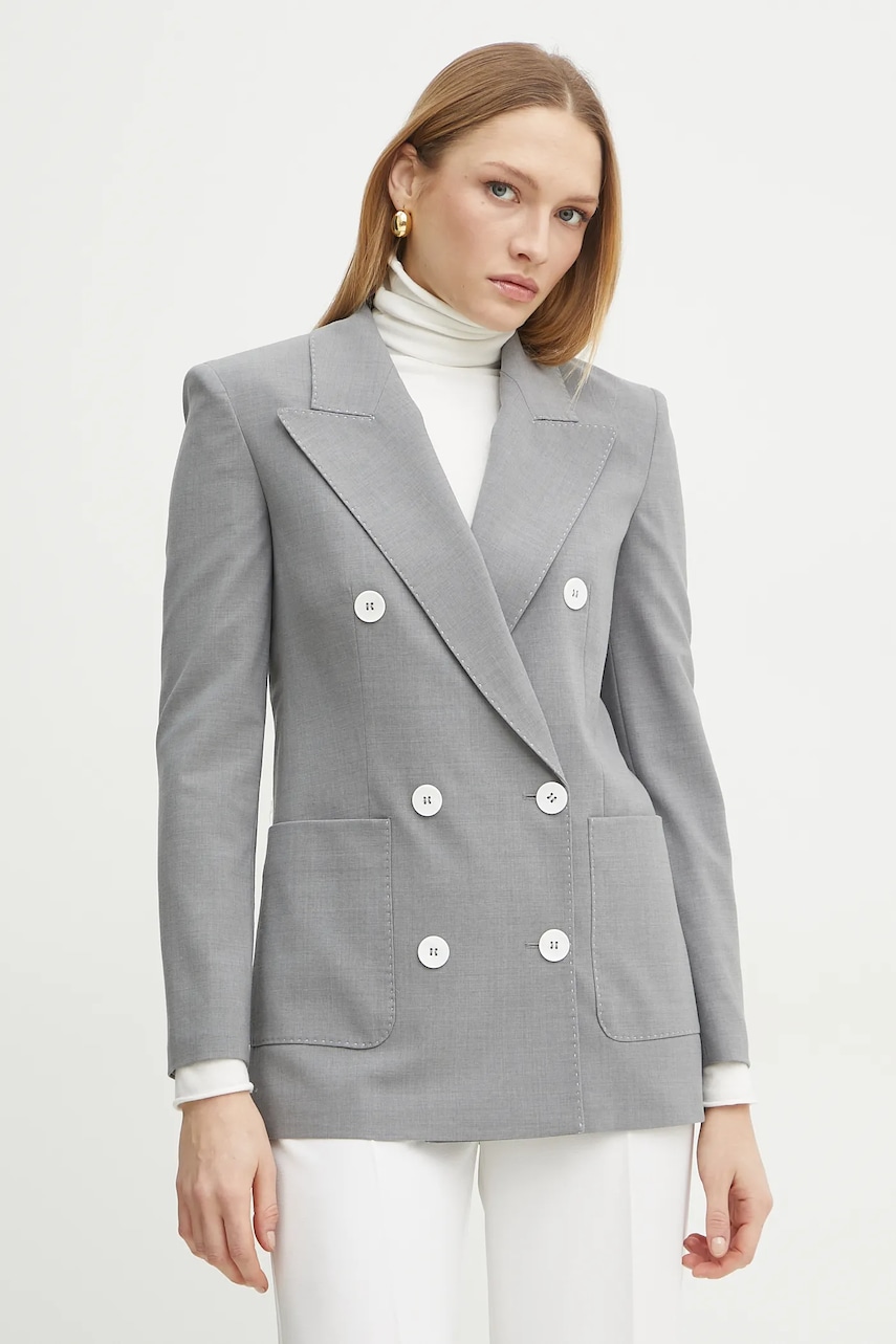 Luisa Spagnoli  Blazer s příměsí vlny