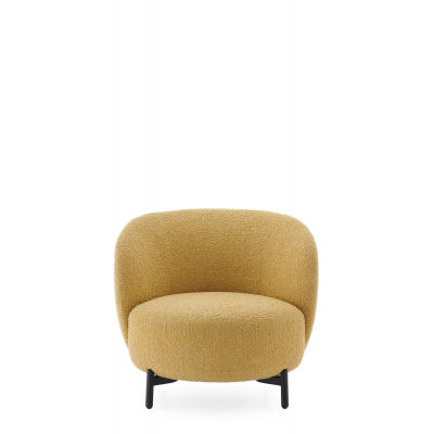 Lunam  křeslo Curly žlutá Kartell