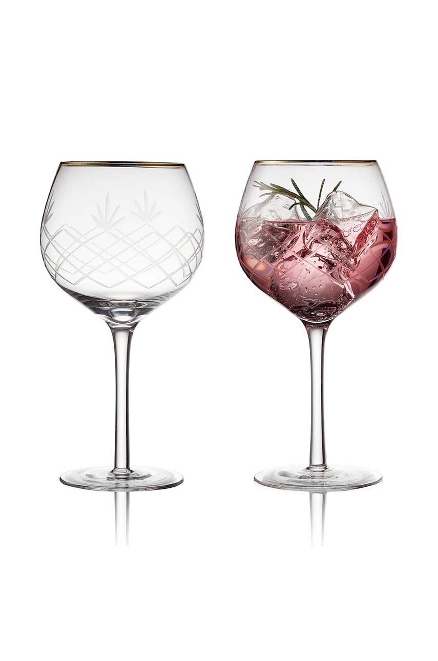 Lyngby Glas  Sada sklenic na víno  Milano 600 ml 2-pack