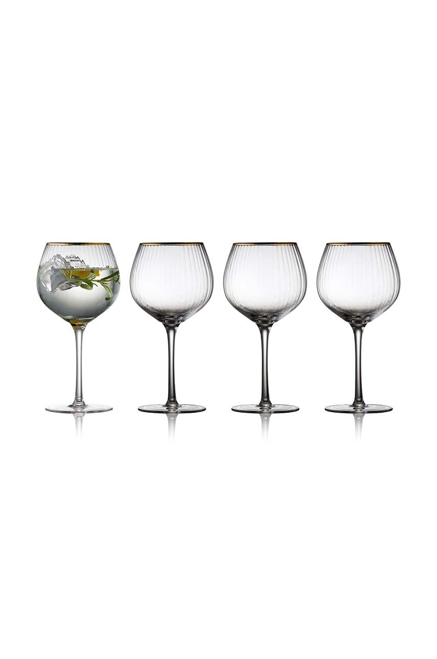 Lyngby Glas  Sada sklenic na víno  Palermo 650 ml 4-pack