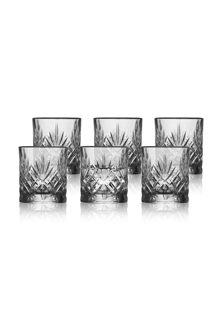 Lyngby Glas  Sada skleniček na tvrdý alkohol  Melodia 80 ml 6-pack