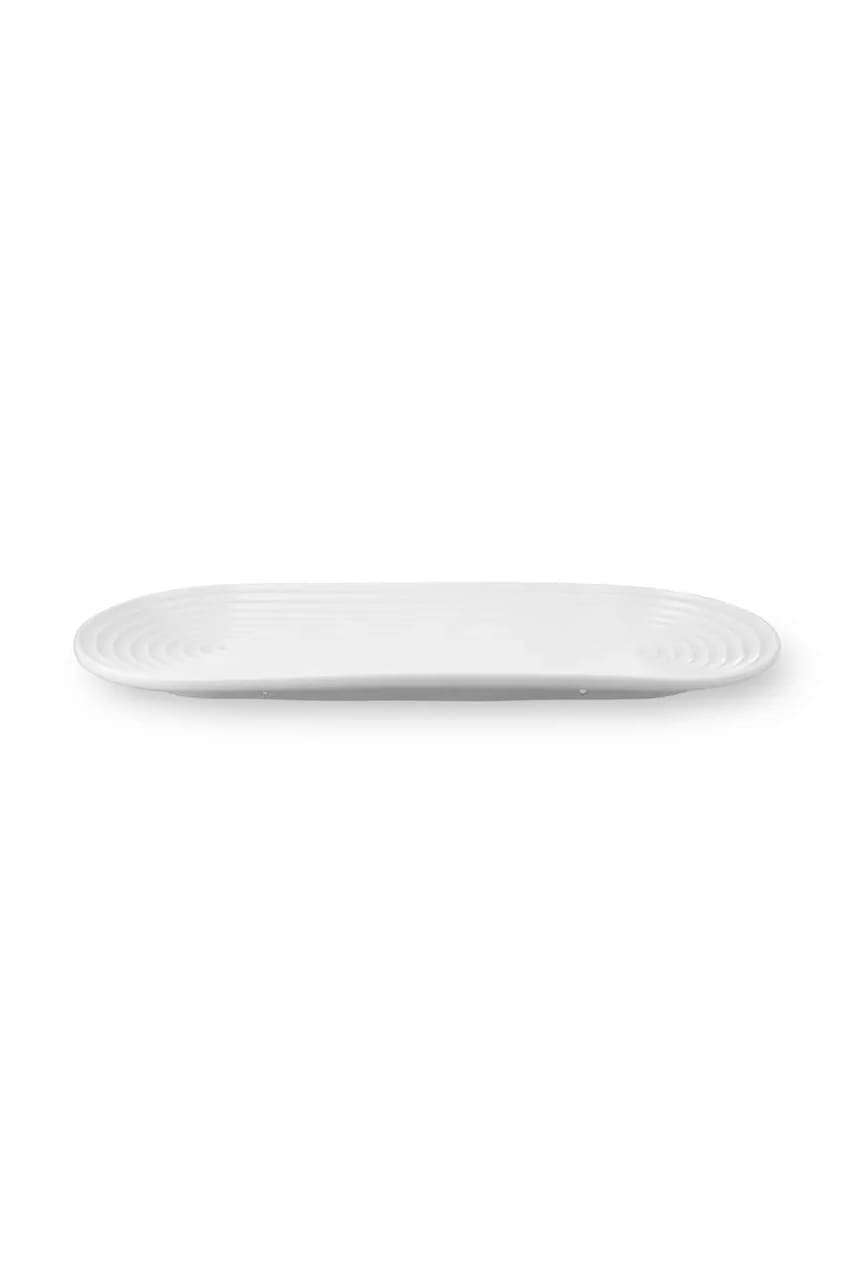 Lyngby Porcelæn  podtácek pro servírování z porcelánu 32 x 14,5 cm