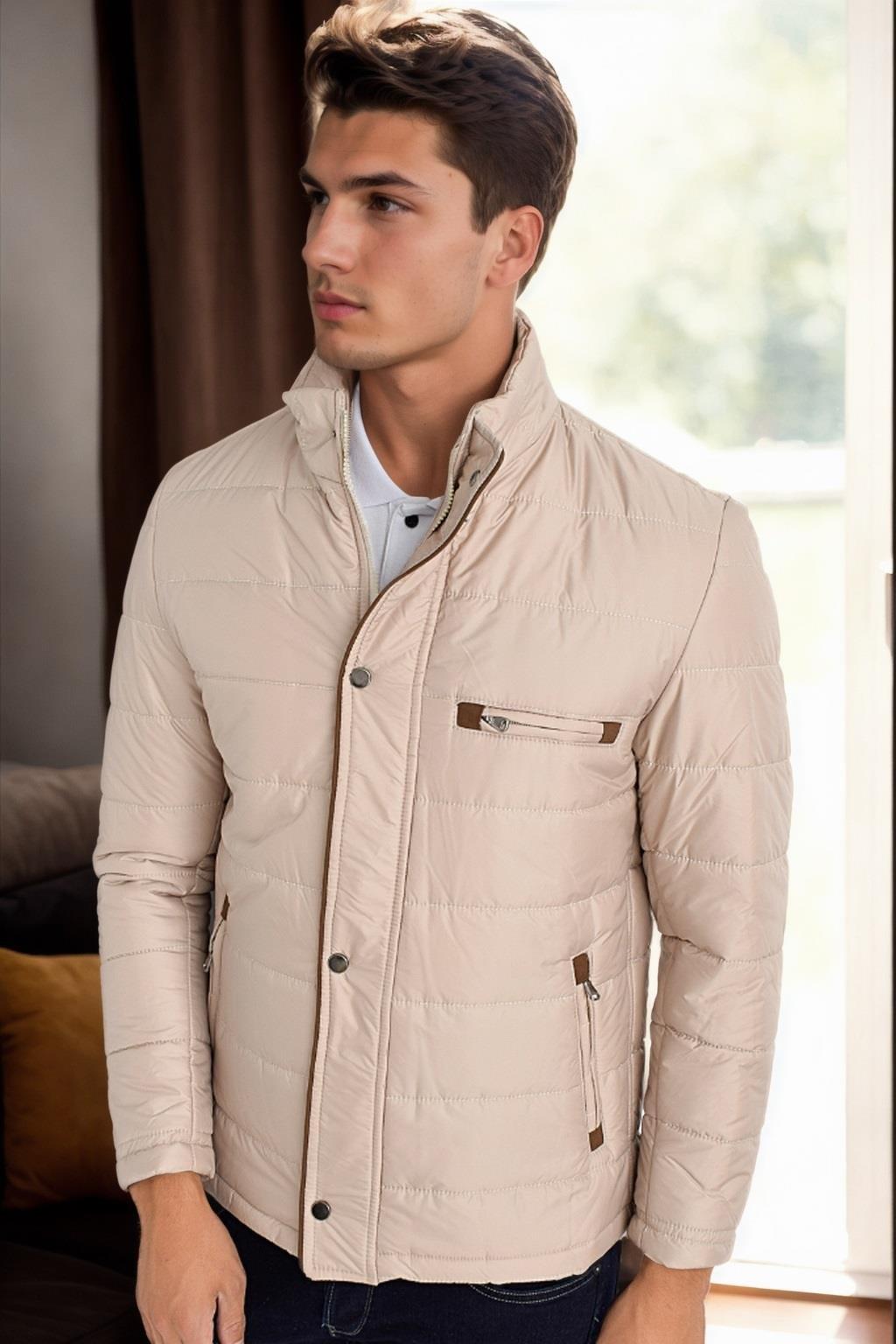 M9625 DEWBERRY MEN'S JACKET-BEIGE