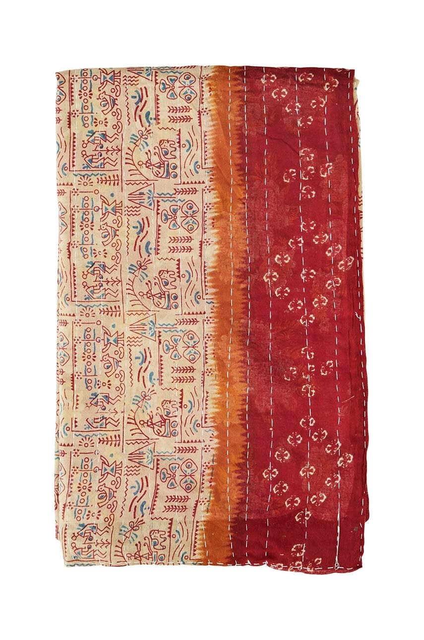 Madam Stoltz  Přehoz  Recycled Kantha