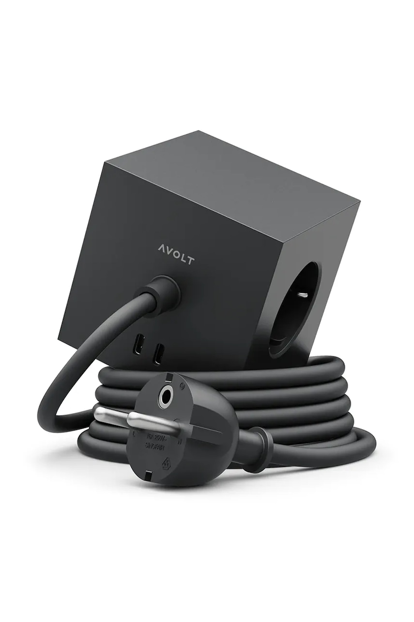 Magnetická dobíjecí kostka Avolt Square 1, 3 m Stockholm Black