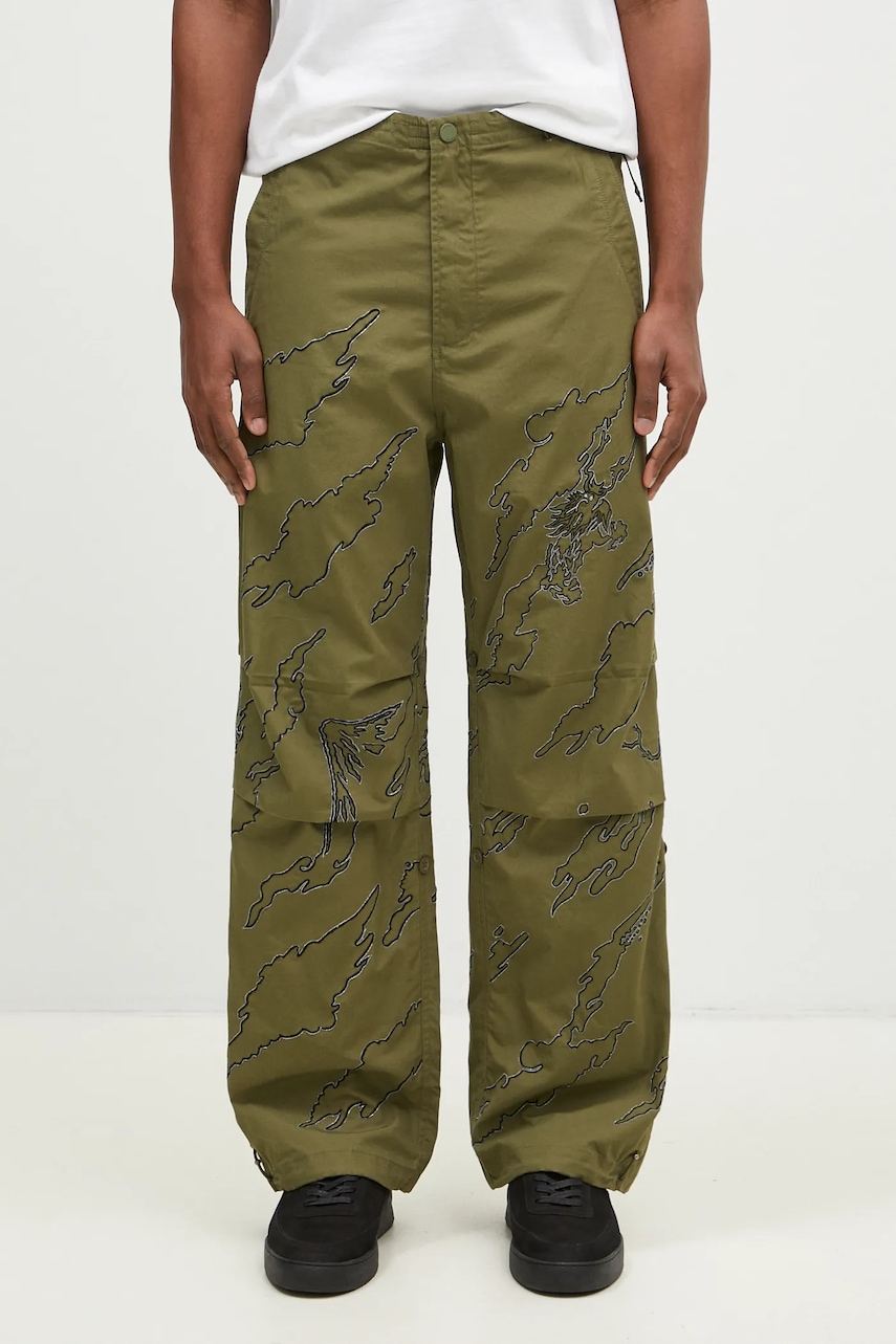 Maharishi  Bavlněné kalhoty  Dpm: Sparse Bonsai Snopants
