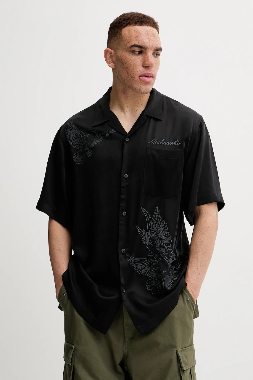 Maharishi  Košile  Peace Dove Embroidered Shirt