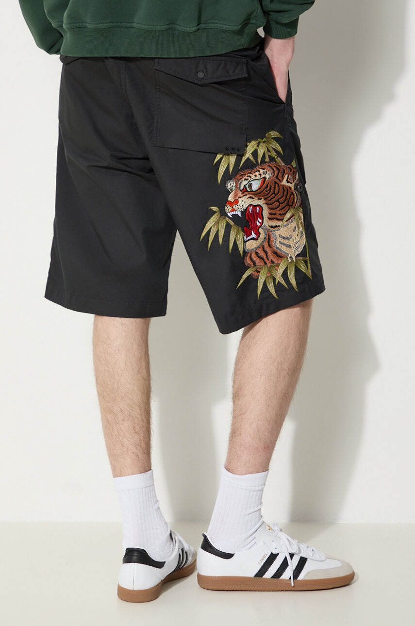 Maharishi  šortky pánské s bavlnou Maha Tiger Loose Snoshorts