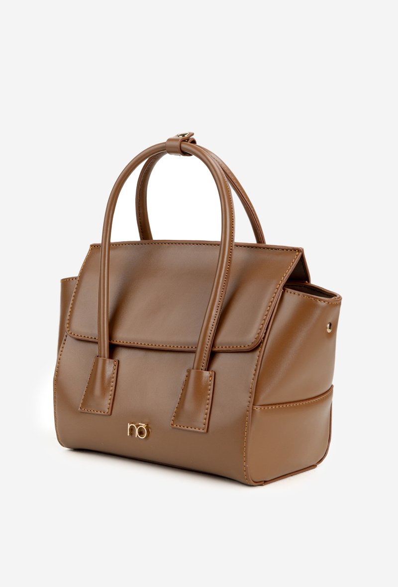 Malá kabelka Kufřík NOBO BAG5800-M17 světle hnědá