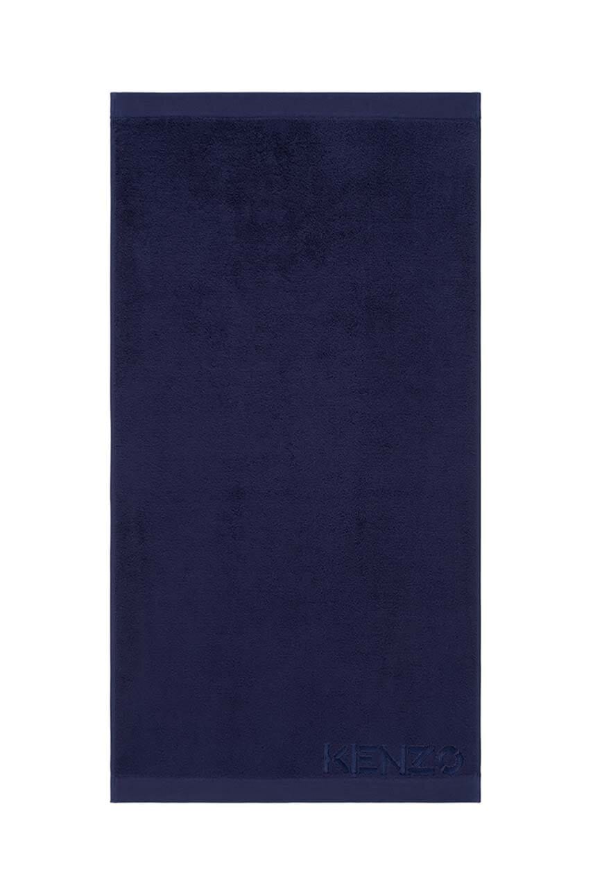 Malý bavlněný ručník Kenzo Iconic Navy 55x100 cm
