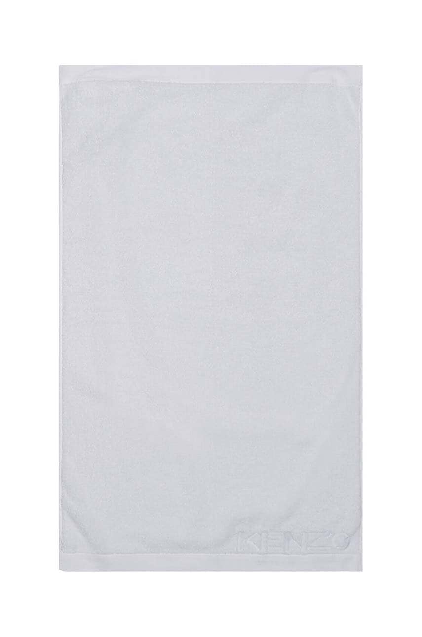 Malý bavlněný ručník Kenzo Iconic White 55 x 100 cm