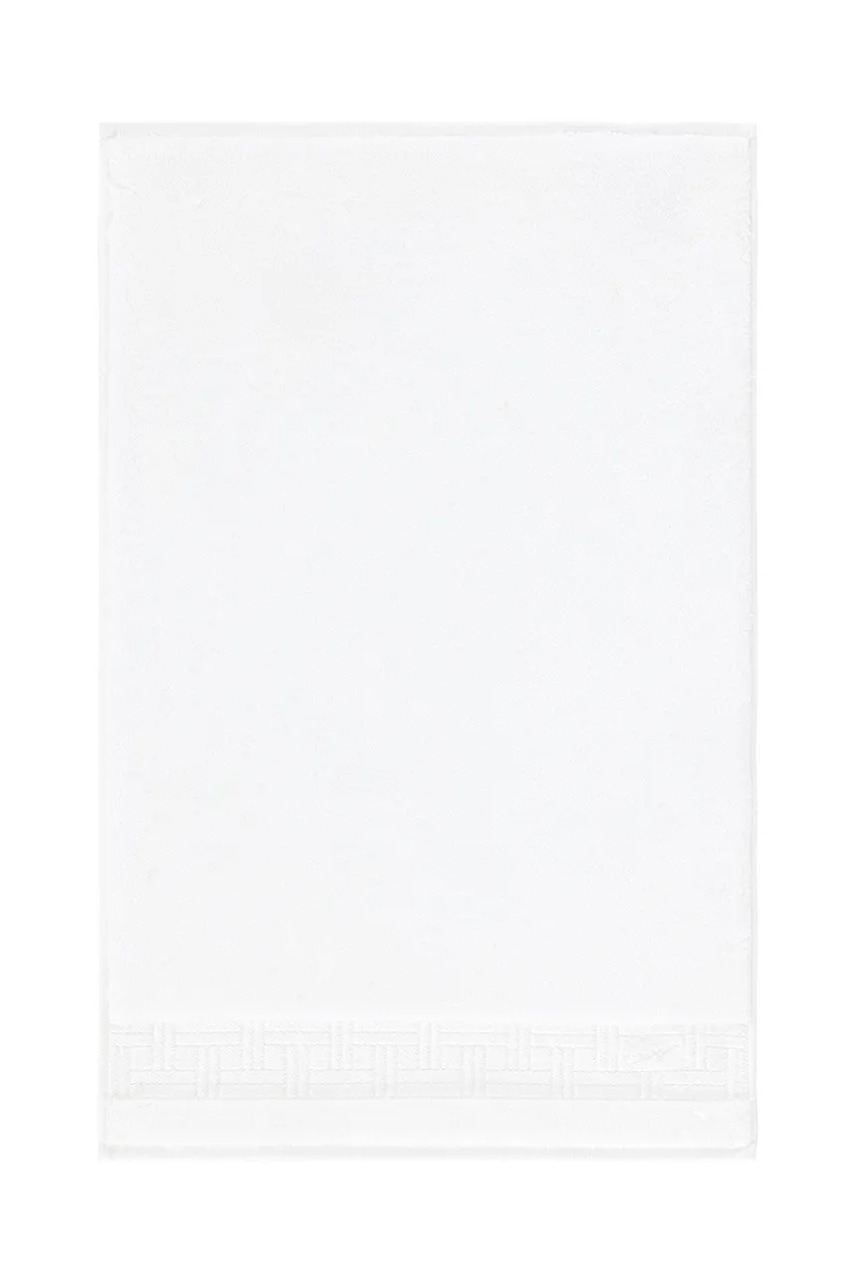 Malý bavlněný ručník Kenzo K Weave White 55 x 100 cm