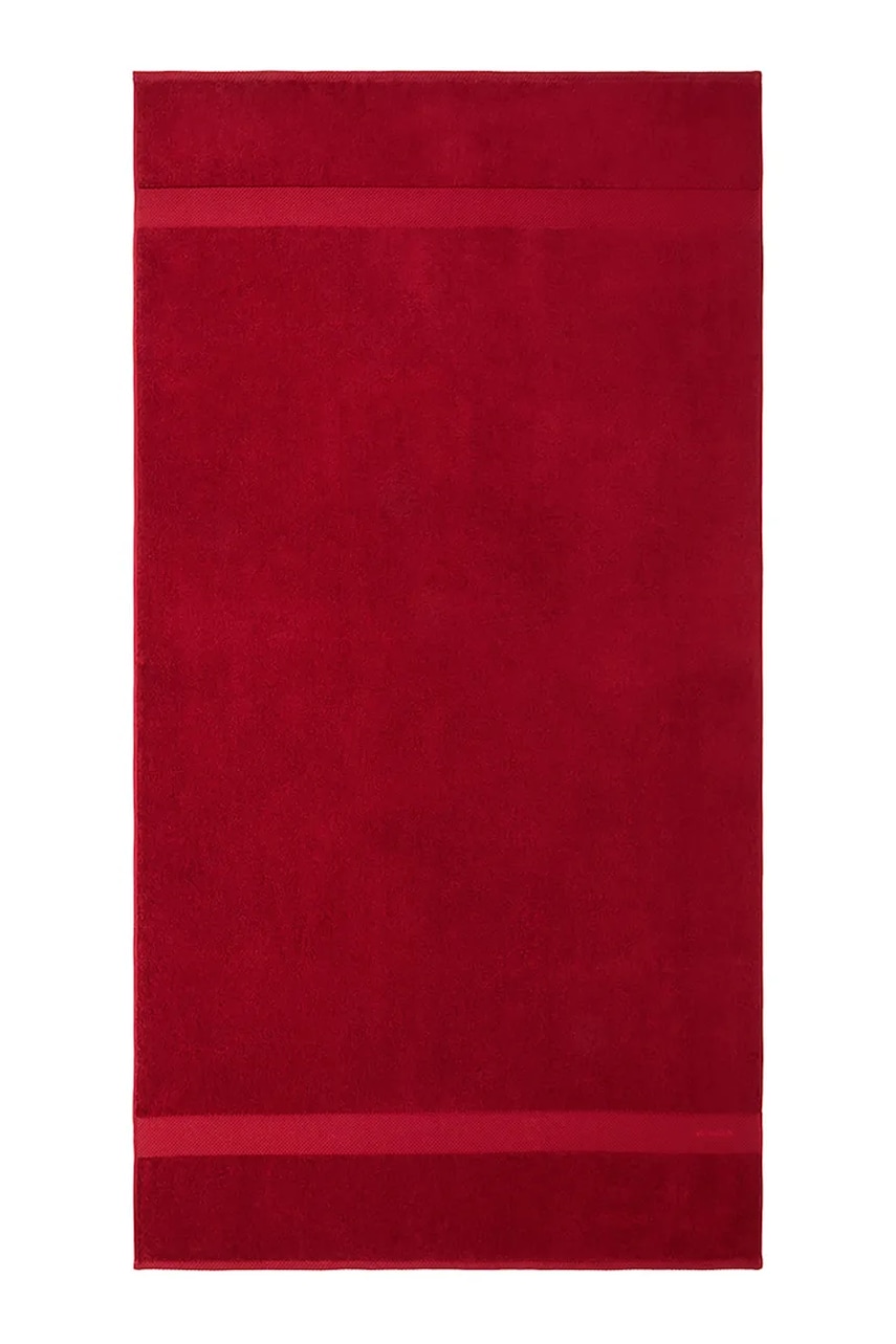 Malý bavlněný ručník Ralph Lauren AVENUE Carmin 50 x 100 cm