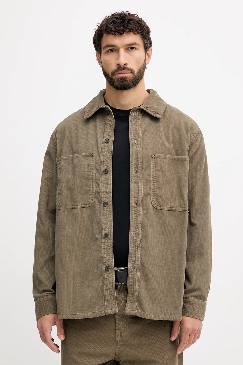 Manšestrová košile Armani Exchange