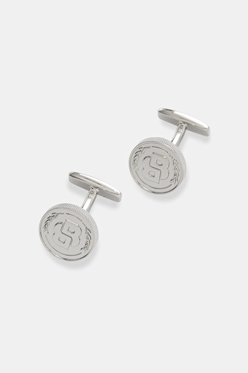 Manžetové knoflíčky BOSS B-COIN-CUF pánské, 50544125