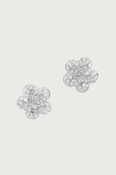 MARC JACOBS  náušnice dámské mosazné PAVE BALLOON DAISY