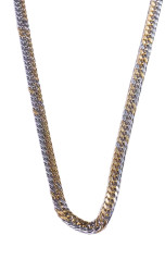 Marc Malone Výrazný ocelový bicolor řetízek pro muže MCGN5044SG