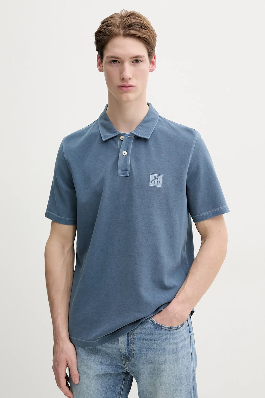 Marc O'Polo  Bavlněné polo tričko